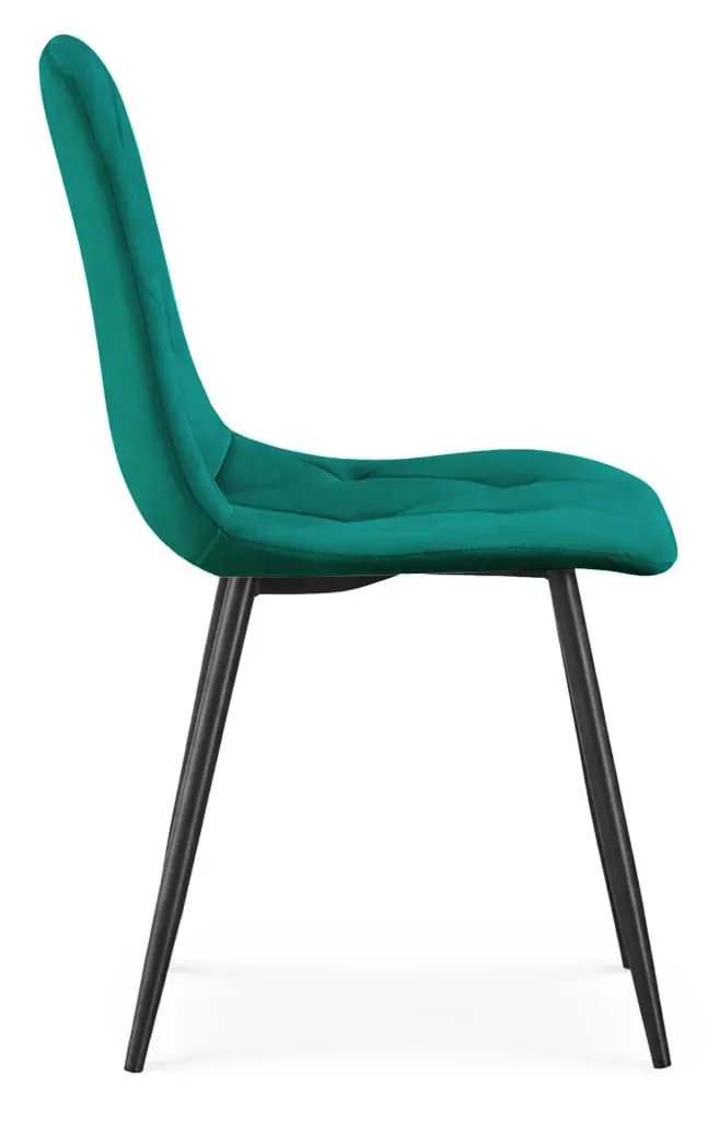 Набор стульев Akord Milo 2pcs (Bottle Green) - 3