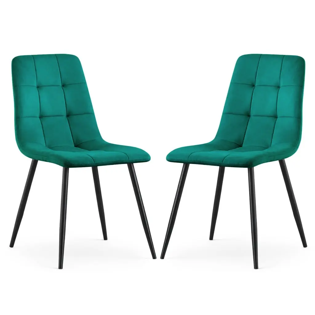 Набор стульев Akord Nero 2pcs (Bottle Green) - 2