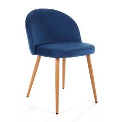 Набор стульев Akord SJ.075 4pcs (Dark Blue) Thumb