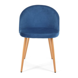 Набор стульев Akord SJ.075 4pcs (Dark Blue) Thumb