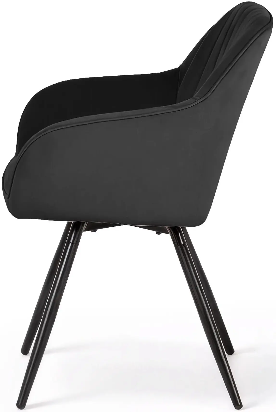Set scaune Akord Turno 2pcs (Black) - 4