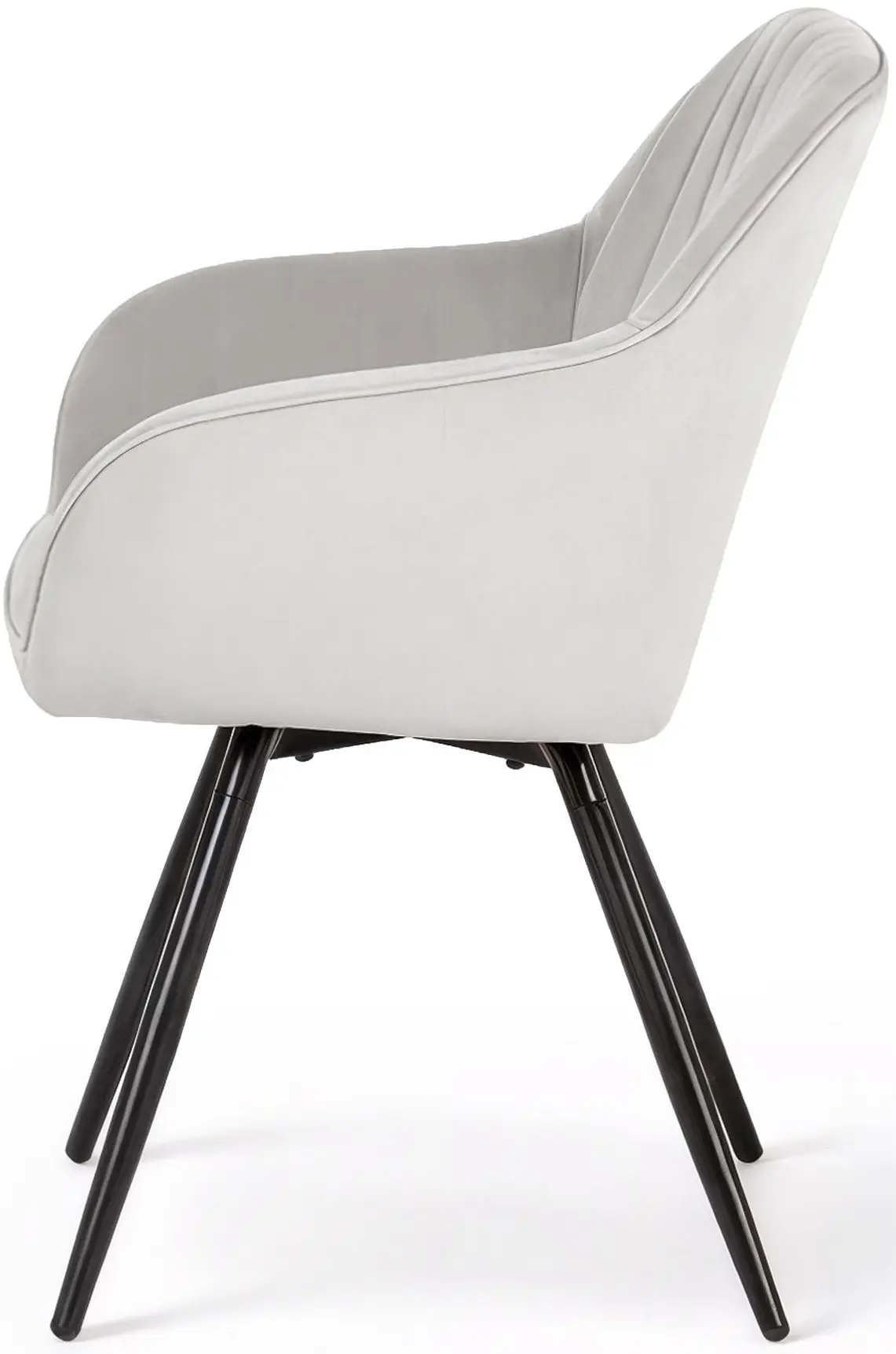 Набор стульев Akord Turno 2pcs (Grey/Black)