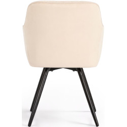 Набор стульев Akord Turno 4pcs (Beige/Black) Thumb