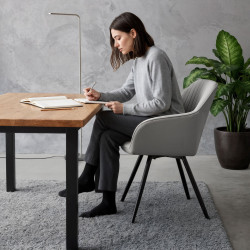 Набор стульев Akord Turno 4pcs (Grey/Black) Thumb