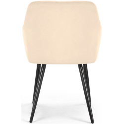 Набор стульев Akord Velto 2pcs (Beige/Black) Thumb