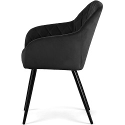 Набор стульев Akord Velto 4pcs (Black) Thumb