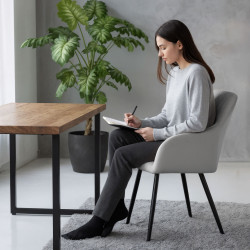 Набор стульев Akord Velto 4pcs (Grey/Black) Thumb