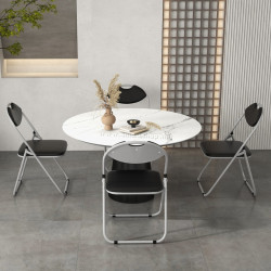 Set scaune Costway HW54398-4 (Black)