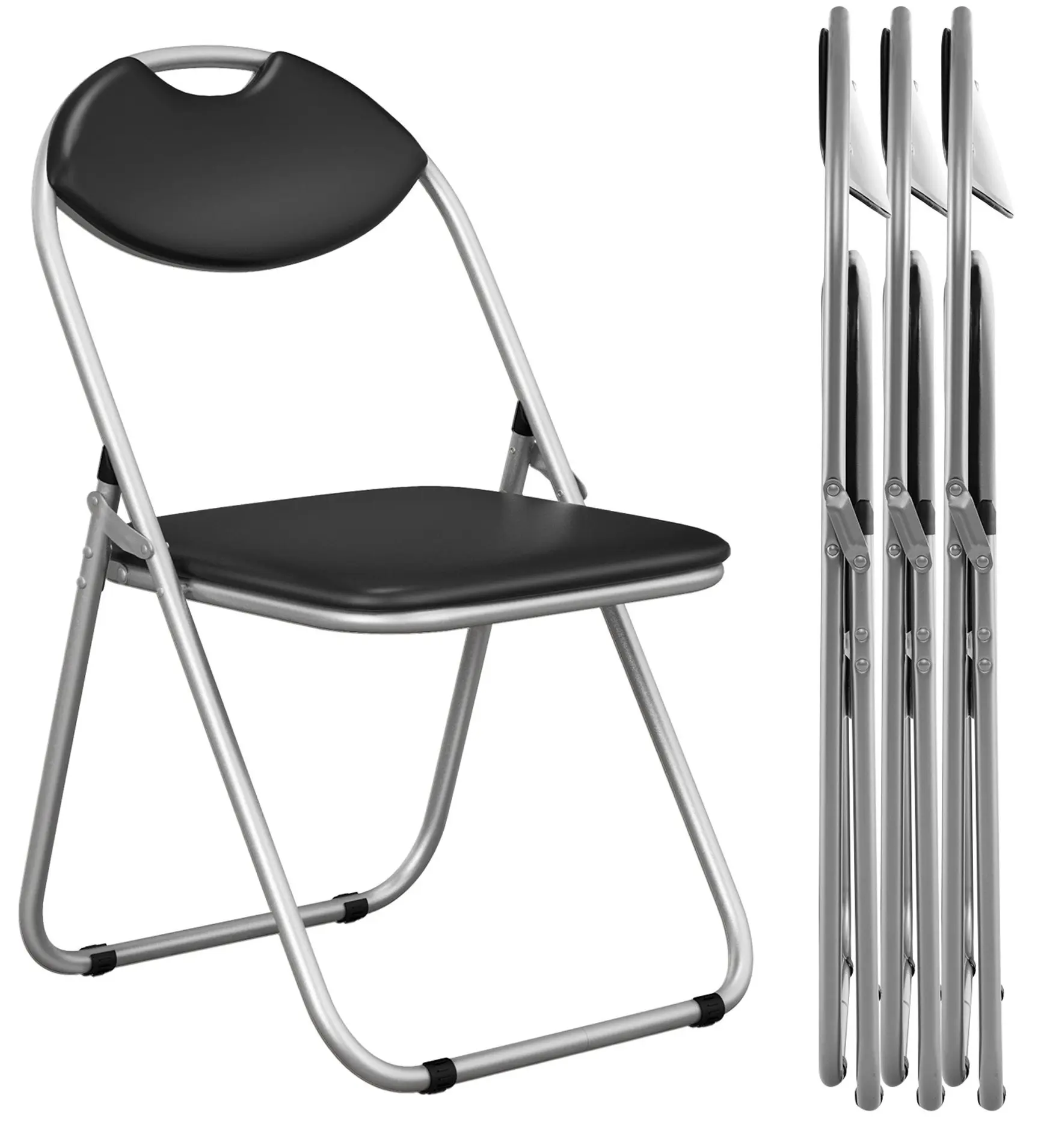 Набор стульев Costway HW54398-4 (Black)