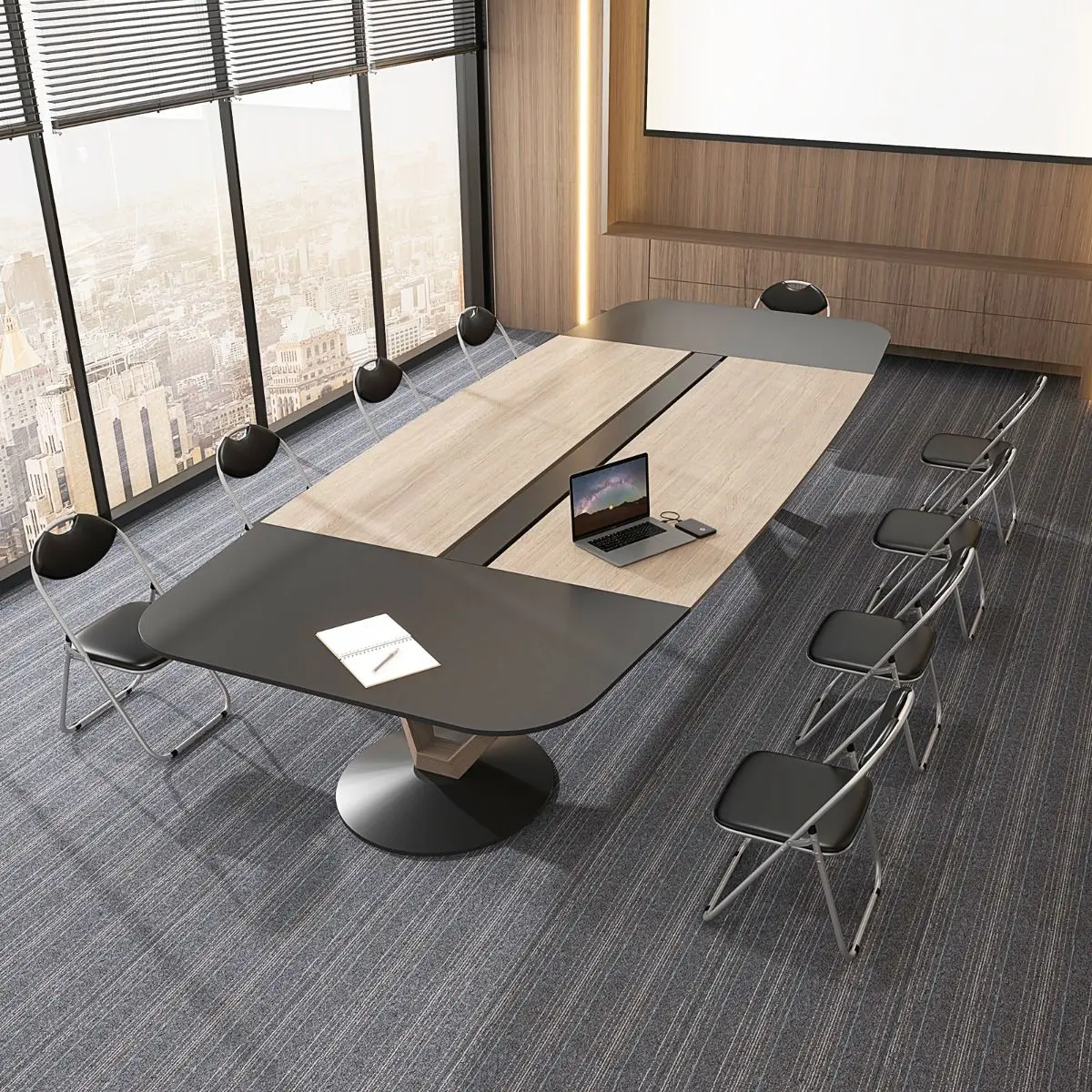 Набор стульев Costway HW54398-4 (Black)