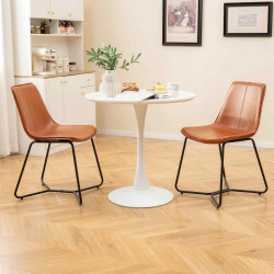 Set scaune Costway JV11804CF-2 (Brown) Thumb