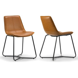 Set scaune Costway JV11804CF-2 (Brown) Thumb