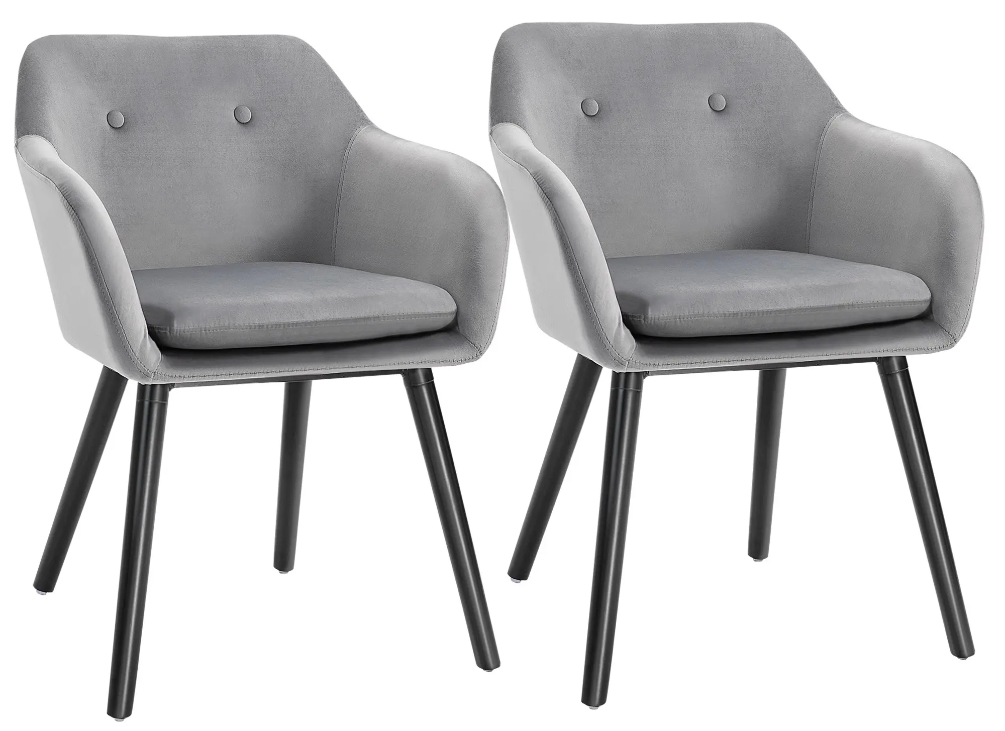 Set scaune Homcom 835-140GY (Grey) - 2