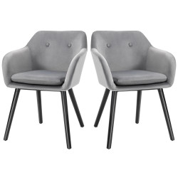 Set scaune Homcom 835-140GY (Grey) Thumb