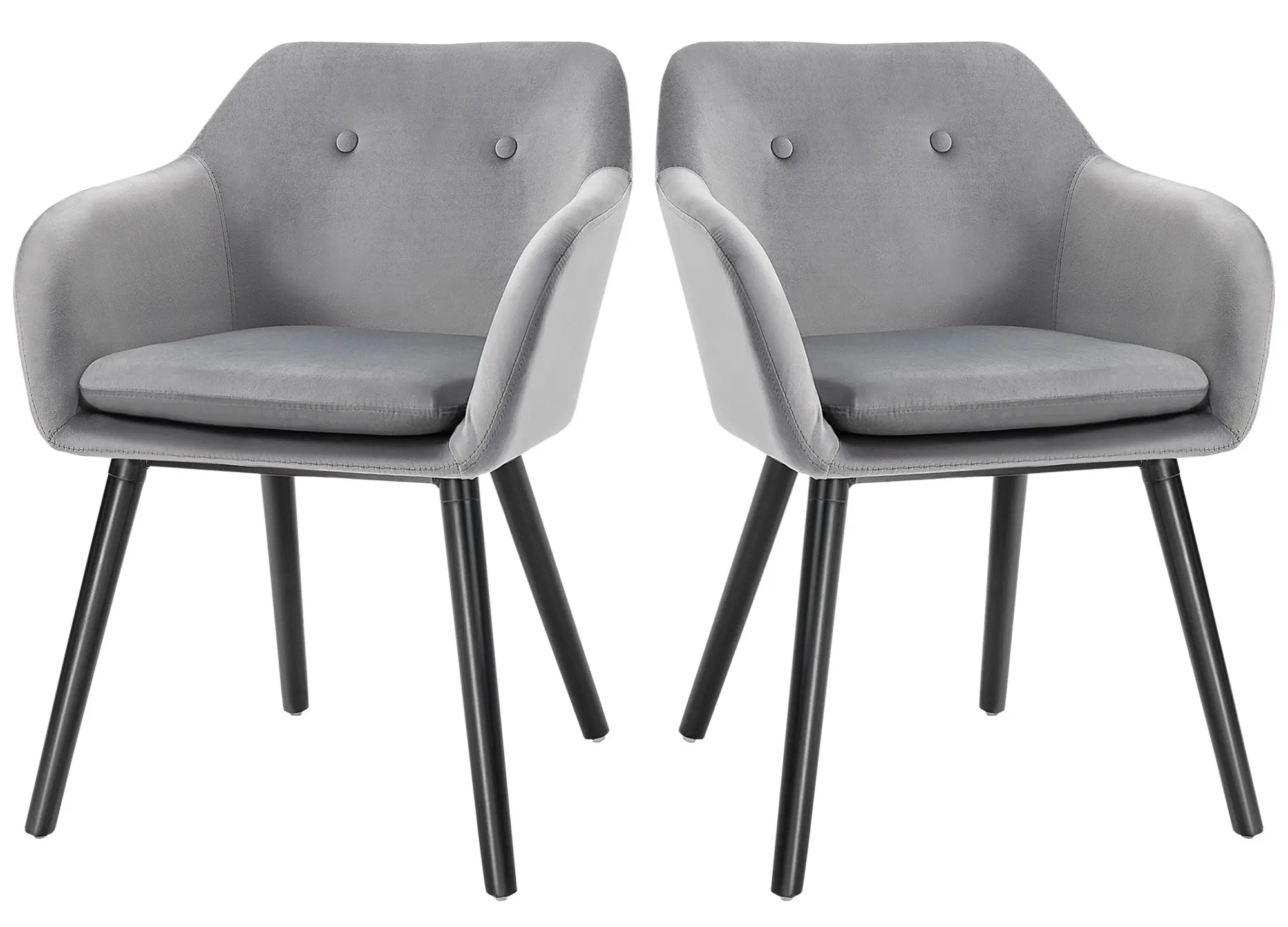 Set scaune Homcom 835-140GY (Grey) - 3