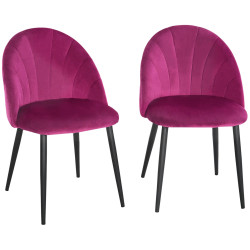 Set scaune Homcom 835-253WR (Fuchsia) Thumb