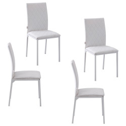 Set scaune Homcom 835-478WT (White) Thumb