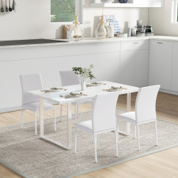 Set scaune Homcom 835-478WT (White) Thumb