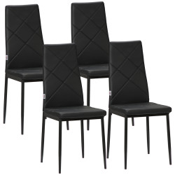 Комплект стульев Homcom 835-835V00BK (Black) Thumb