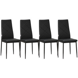 Комплект стульев Homcom 835-835V00BK (Black) Thumb