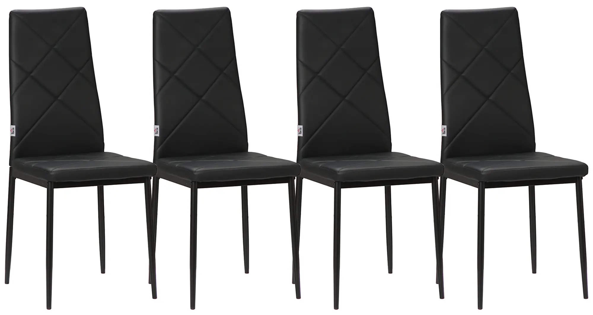 Комплект стульев Homcom 835-835V00BK (Black) - 3