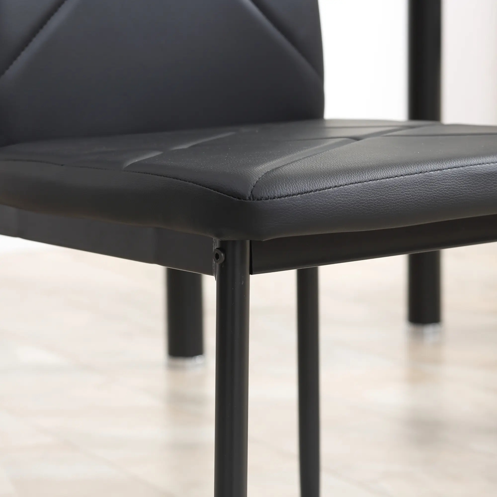 Комплект стульев Homcom 835-835V00BK (Black) - 9