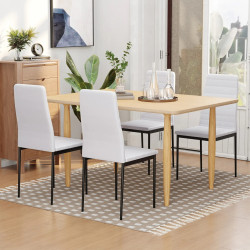 Набор стульев Homcom 835-483V01WT (White/Black) Thumb
