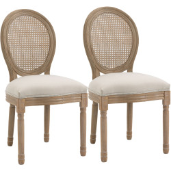 Набор стульев Homcom 835-523CW (Cream White) Thumb