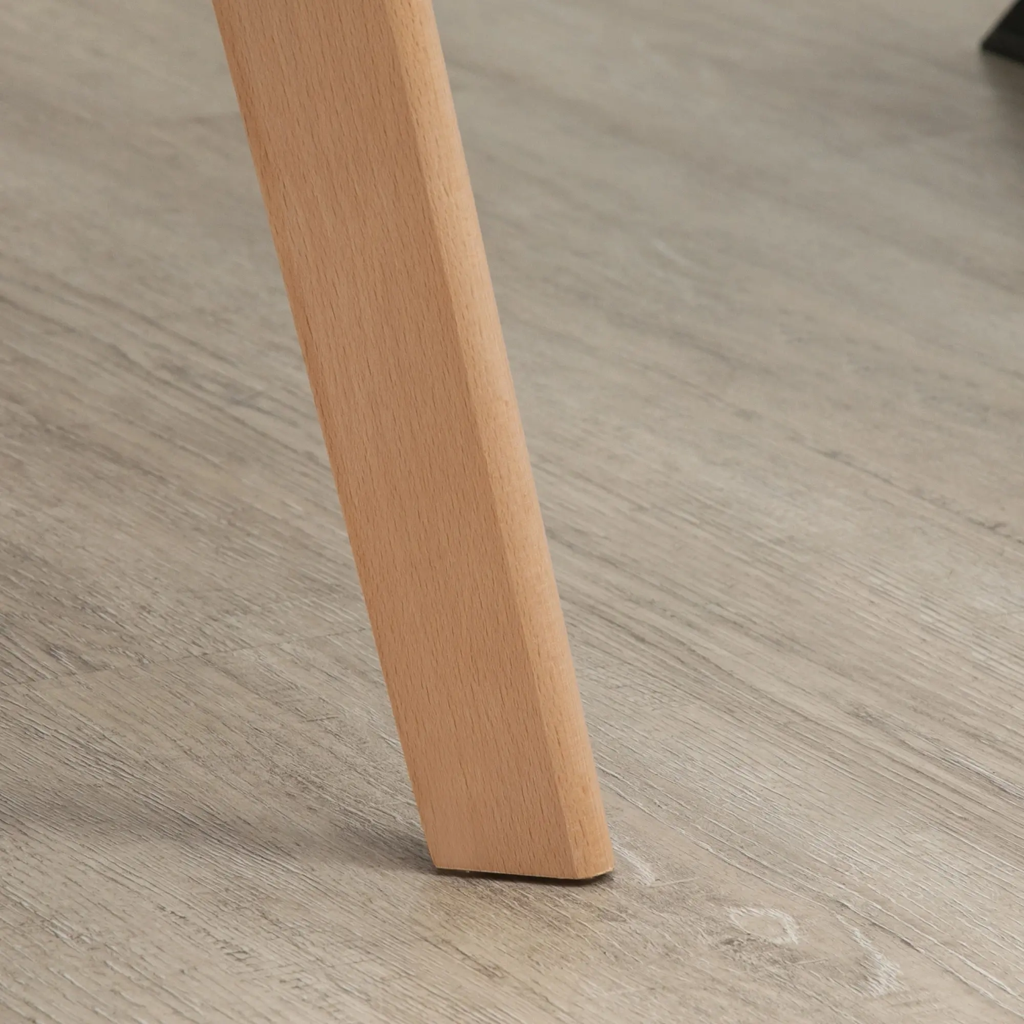 Набор стульев Homcom 835-728V00GY (Grey/Wood) - 5
