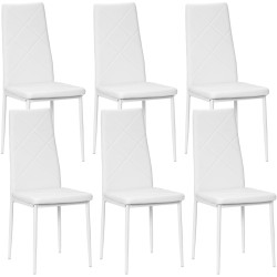 Набор стульев Homcom 835-835V02WT (White) Thumb