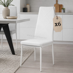 Набор стульев Homcom 835-835V02WT (White)