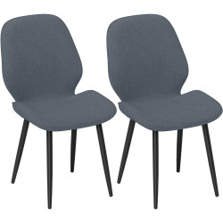 Набор стульев Homcom 83A-263V00GY (Grey/Black) Thumb