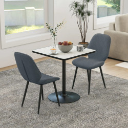 Набор стульев Homcom 83A-263V00GY (Grey/Black) Thumb
