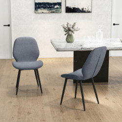 Набор стульев Homcom 83A-263V00GY (Grey/Black)