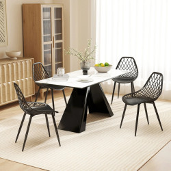 Set scaune Homcom 83A-267V00BK (Black) Thumb