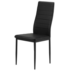 Set scaune Modern Home DC855-4 BLACK (Black) Thumb