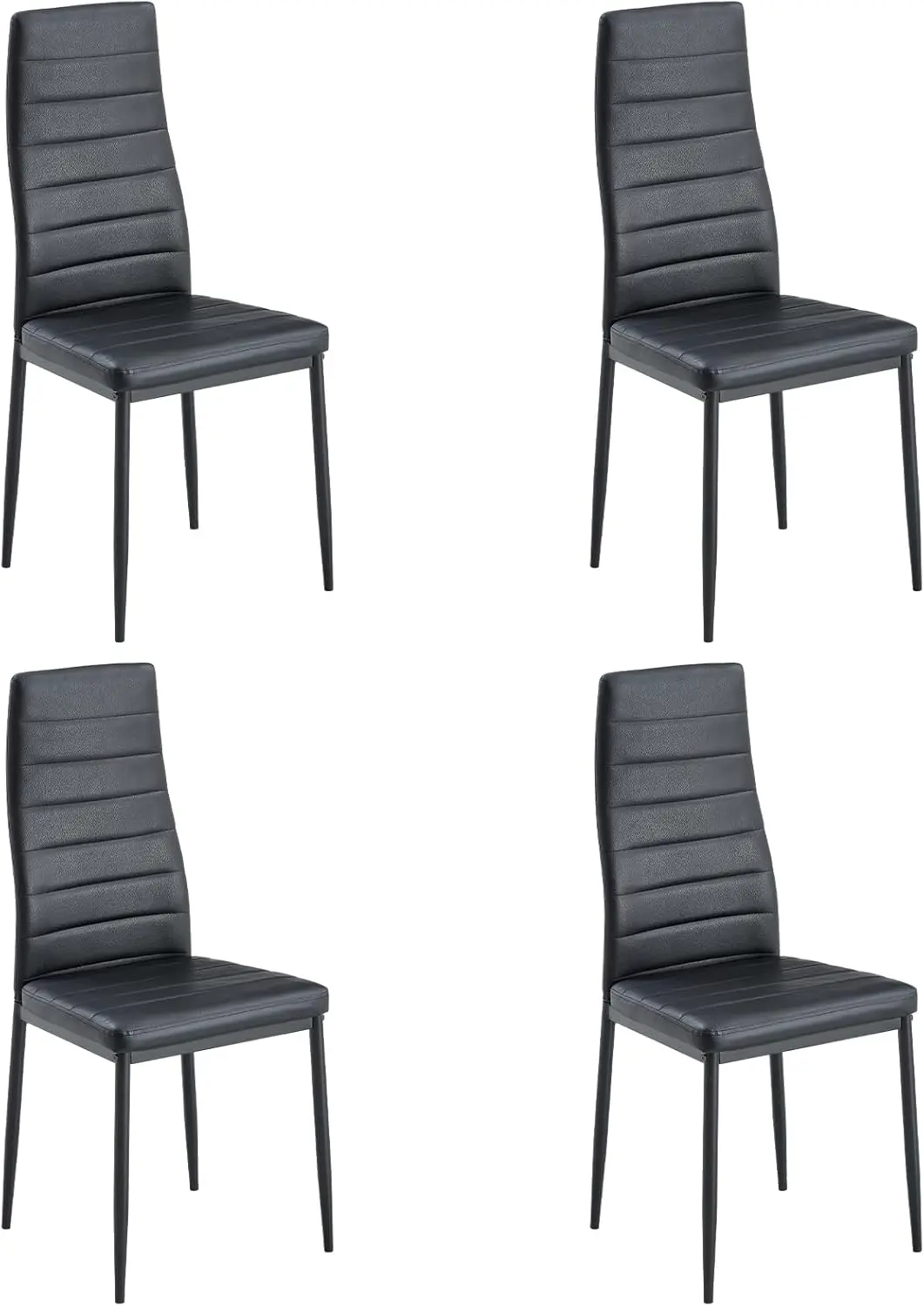 Set scaune Modern Home DC855-4 (Grey/Black)