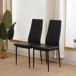 Set scaune Modern Home DC855-4 (Grey/Black) Thumb