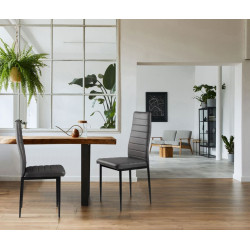 Set scaune Modern Home DC855-4 (Grey/Black) Thumb