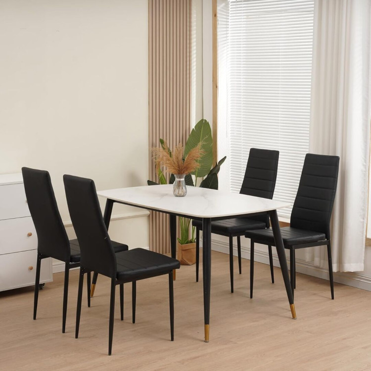Set scaune Modern Home DC855-4 (Grey/Black)