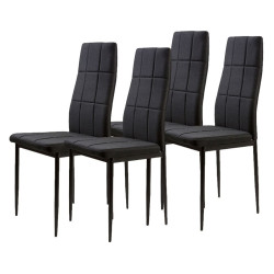Набор стульев Modern Home DC860-4 (Black) Thumb