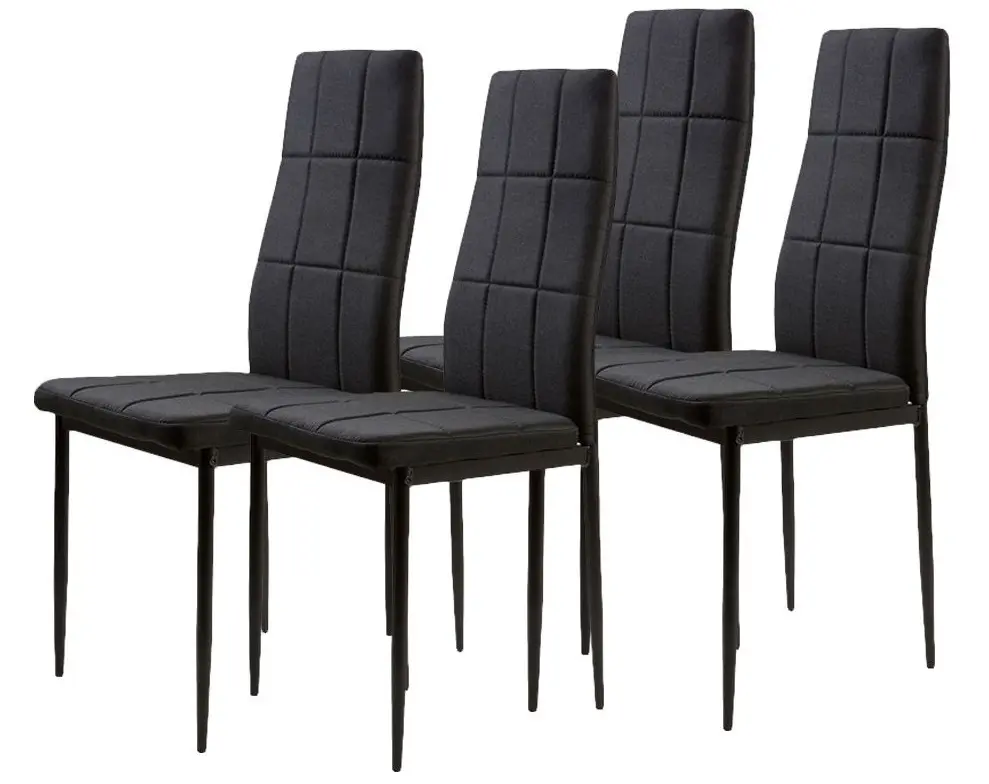 Набор стульев Modern Home DC860-4 (Black) - 2