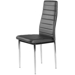 Set scaune Modern Home KE01 (Grey/Chrome) Thumb