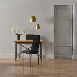 Set scaune Modern Home F261-3KD (Black) Thumb