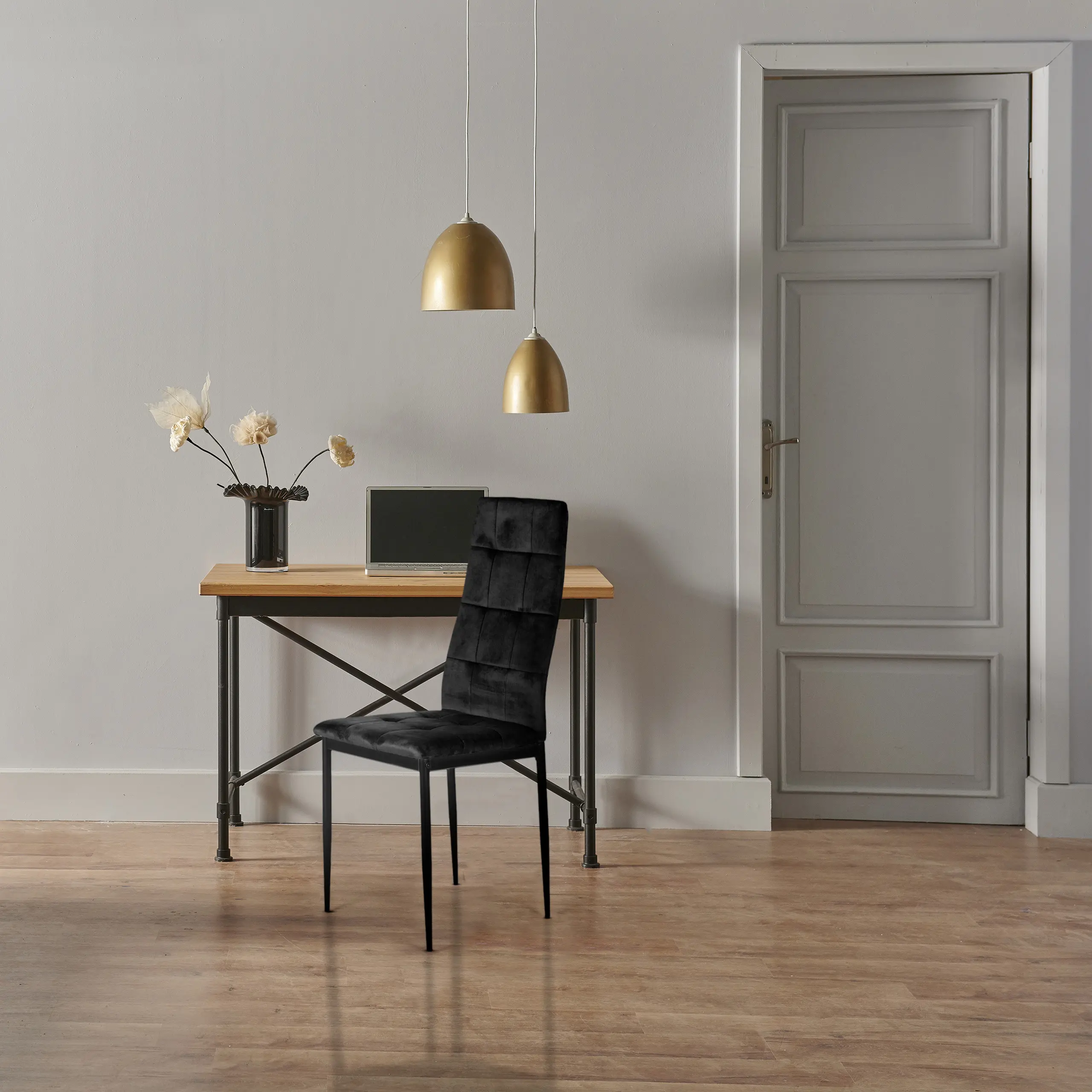 Set scaune Modern Home F261-3KD (Black)