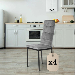 Набор стульев Modern Home F261-3KD (Grey)