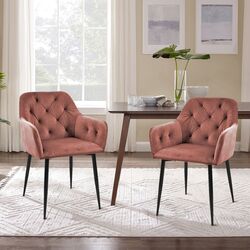 Set scaune Akord SJ.030 (Pink/Black)