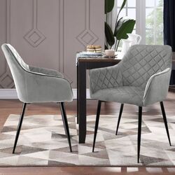 Set scaune Akord SJ.082 (Grey/Black)