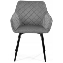 Set scaune Akord SJ.082 (Grey/Black) Thumb