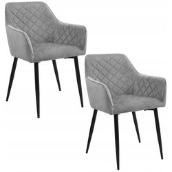 Set scaune Akord SJ.082 (Grey/Black) Thumb